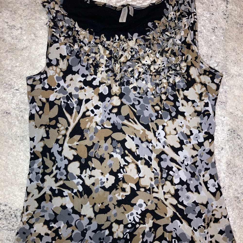 WOMENS DRESS TOP SLEEVELESS SIZE SMALL